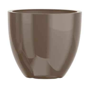 Imagem de Vaso Fibra De Vidro 36cm Redondo Viena P Decorativo Vietnamita (Bronze)
