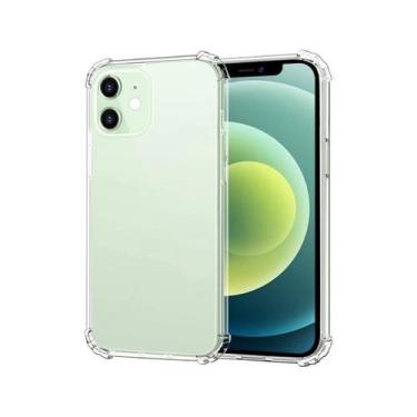 Imagem de Capinha Silicone Antichoque Transparente Para Iphone 12 Mini - HRebros