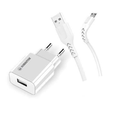 Imagem de Kit Carregador + Cabo Micro Usb 2.4a Kimaster