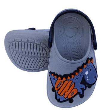 Imagem de Sandália babuche papete menino chinelo infantil personagens macio conf