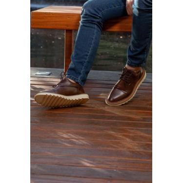 Imagem de Sapato Social Oxford Verona Tratorado Confortável Masculino Social Bro