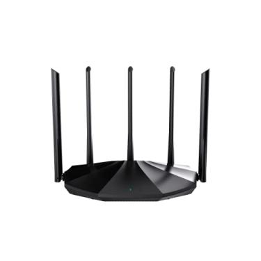 Imagem de Tenda Roteador TX2 Pro WiFi 6 AX1500, Banda Dupla Gigabit Sem Fio, 5 Antenas de Alto Ganho 6dbi, 3 Portas LAN Gigabit, WPA3+OFDMA+MU-MIMO (Preto)