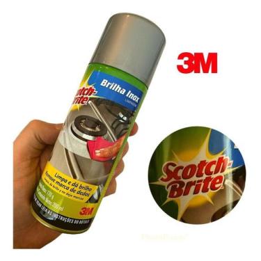 Imagem de Brilha Inox Scotch Brite 200ml Removedor Limpador - 3m