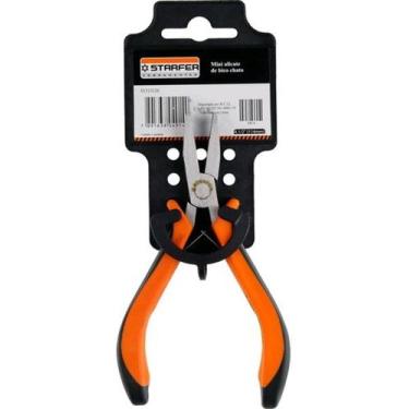 Imagem de kit 2 Mini Alicate Bico Chato 4.12 Pol (114mm) Starfer