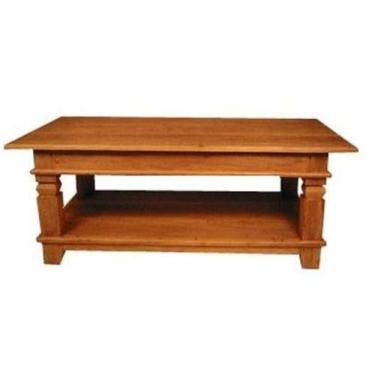 Imagem de Mesa de Centro Rústica Prudence em Madeira de Demolição - Cód 1739 - B