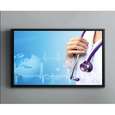 Imagem de Quadro Decorativo Medicina Salas Farmácia Tela Canvas Premium G02 - Vi