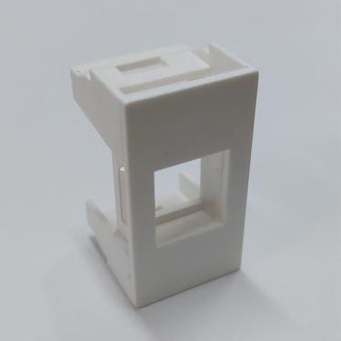 Imagem de Kit 10 un modulo suporte siemens duomo para rj45 sollan