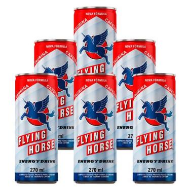 Imagem de Energético Flying Horse Energy Drink 270ml 6 Unidades
