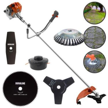 Imagem de Aparador de Grama Á Gasolina Tekna RL520AC 52cc 2HP Roçadeira Completa