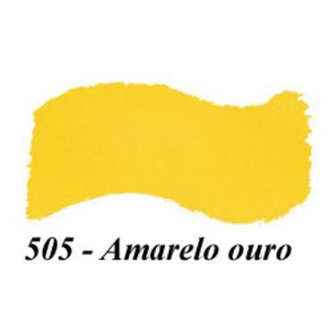Imagem de Tinta Acrílica Brilhante Acrilex 37ml, 505 - AMARELO OURO
