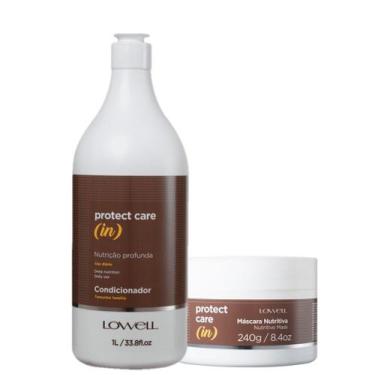 Imagem de Kit Lowell Protect Care (in) Salon Nutricao Profunda (2 Produtos)