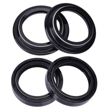 Imagem de Kit de vedação de óleo e vedação contra poeira do garfo dianteiro 41 x 54 x 11 mm Apto para Harley Davidson FLSTF 1584 2007-2012 FLHRC 1690 2012-2016 FLSTN 1690 2012-2017 FLTRU 1690 2011-2016 FXDB 1