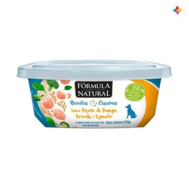 Imagem de Patê Fórmula Natural Receitas Caseiras Cães Adultos sabor Risoto de Fr