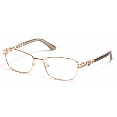 Imagem de GUESS GU2687 Armação de ouro rosa brilhante, lentes de vidro, 53 mm, Ouro rosa