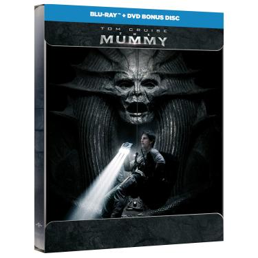 Imagem de The Mummy (La Momia) STEELBOOK (Blu-ray + DVD Bonus Disc) English, Spanish & Portuguese (Audio & Subtitles) IMPORT
