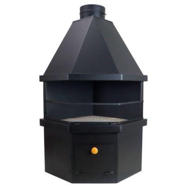 Imagem de Lareira clássica de canto - tr1552 - Transfor