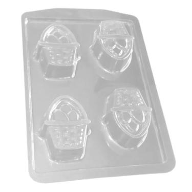 Imagem de Forma de Silicone Cesto com Ovos - 5,5cm x 7cm - Crystal Forming