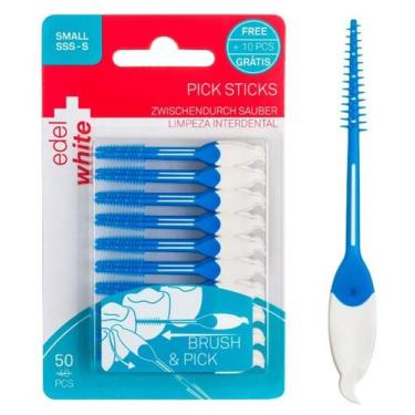 Imagem de Palito Interdental Pick Sticks Pequeno C/50 - Edel White