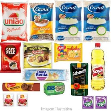 Imagem de Cesta Básica Completa CLB 16 Itens - CLB ALIMENTOS
