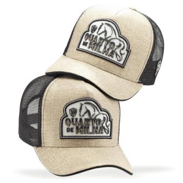 Imagem de Boné Trucker Country Original Telinha Ajustavel Quarto De Milha Envio 