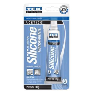 Imagem de Silicone Acético 50gr Transparente - TekBond