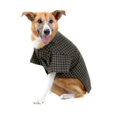 Imagem de Camisa Xadrez para Cachorro e Gato Pet - Bichinho Chic, Verde, 7