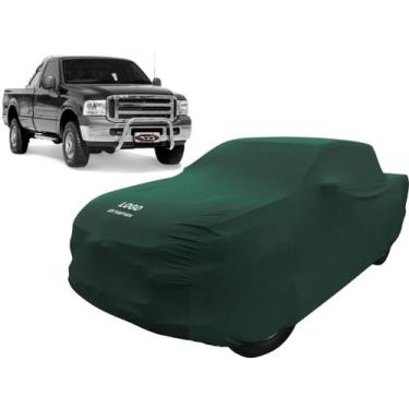 Imagem de Capa Para Camionete Ford F250 Cabine Simples Anti Risco - Mz, Verde