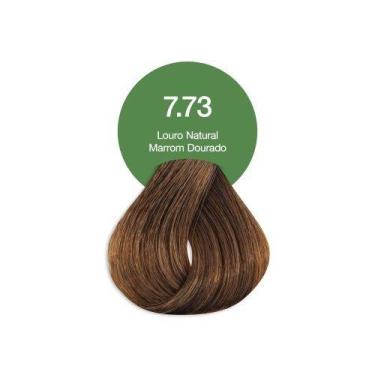 Imagem de Acquaflora 7.73 Louro Natural Marrom Dourado Coloração Creme Permanent