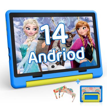 Imagem de Tablet HiGrace Kids Tablet 10 polegadas Android 14 8GB ram 64GB rom