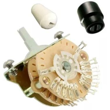 Imagem de Chave Seletora Fender de Captador Stratocaster e Telecaster de 5 Posiç