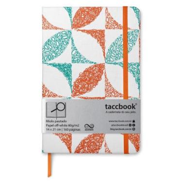 Imagem de Caderno Pautado taccbook Optical Verde 14x21 Ríg.