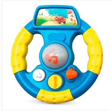 Imagem de Volante Infantil Interativo Realista Musical Educativo com Luz