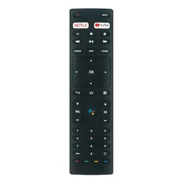 Imagem de Controle remoto de voz de substituição RM-C3329 compatível com Konka JVC Smart TV RM-C3359 RM-C3369 55Q75A 55U55A 65Q75A 65U55A 75Q75A 75U55A 32H31A 40H33A 43U55A 50Q75A 50U55 A