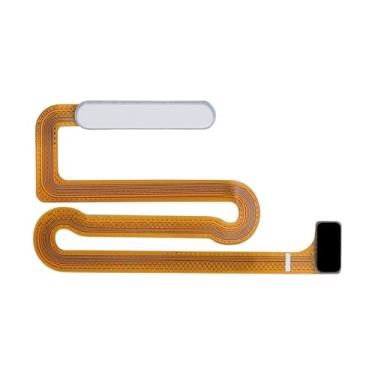 Imagem de BESJMYT Botão Liga/Desliga e Sensor de Impressão Digital Cabo Flex Substituição para Samsung Galaxy A04s Cabo Flexível Liga/Desliga Botão de Controle Conector Peças de Reparo SM-A047F (Branco)