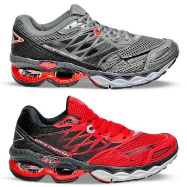 Imagem de Kit 2 Pares Tenis Masculino Esportivo Wave Orks Academia Corrida Confo