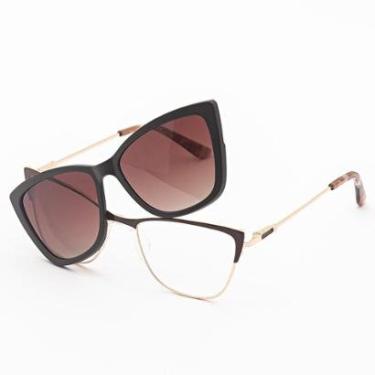 Imagem de Armação De Óculos De Sol Clip On / Sabrina-Feminino