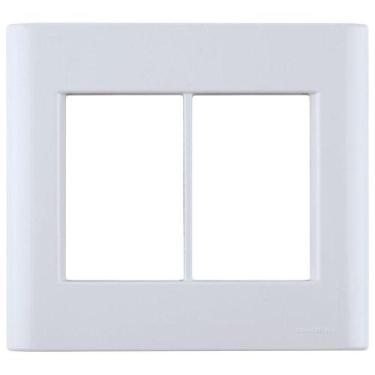 Imagem de Placa 6 Postos 4x4 Tramontina Giz Branca Tramontina