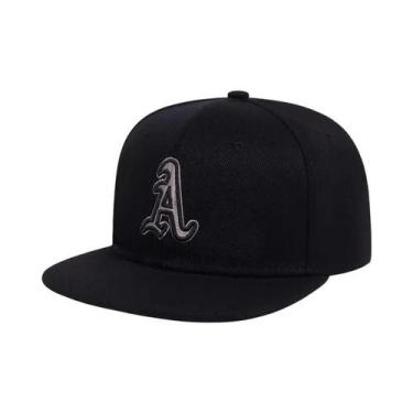 Imagem de Boné de Beisebol Gótico Unissex - Bordado com Alfabeto Hip-Hop - Ajust
