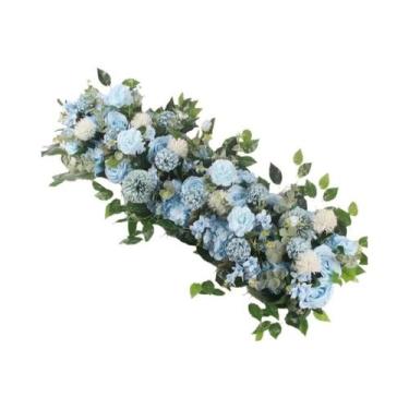 Imagem de Decoração de Parede com Flor de Peônia de Seda (50/100cm) - Arranjo pa