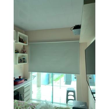 Imagem de Cortina Rolo 100% Blackout Preço De Fabrica (cinza, L 1,80 x 1,50 A)