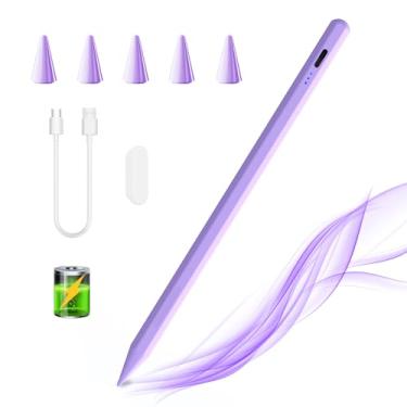 Imagem de Caneta Stylus para iPad de 6ª a 11ª geração, Apple iPad Stylus Pencil com rejeição de palma, compatível com 2018-2025 I Pad 6/7/8/9/10 Gen, Pro 33.0 cm/32.8 cm/27.9 cm/M4, Air 3/4/5/M2, Mini 5/6