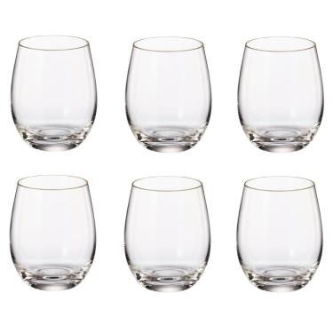 Imagem de Jogo de 6 Copos para Whisky em Cristal 410ml