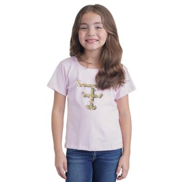 Imagem de CAMISETA FEMININA JUVENIL TEXAS FARM - CTF028 - ROSA BEBÊ-Feminino