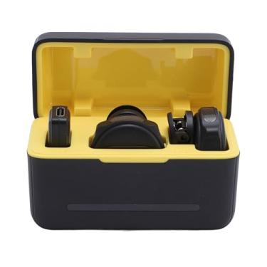 Imagem de Microfone Lavalier Sem Fio de Som Excepcional Com 2,4g de Cancelamento de Ruído 6h Battery Lifesty, Lapel Mic Set para Gravação de Vídeo Entrevistas Ao Vivo, Microfone de Lapela