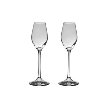 Imagem de Taça de Cristal Bohemia Para Licor 60 ml Helena 2 Peças - Bohemia Crys