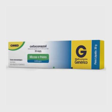 Imagem de Cetoconazol 20MG/G creme 30G cimed generico