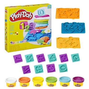 Imagem de PlayDoh Massa de Modelar Números - Hasbro