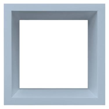 Imagem de Nicho Decorativo Colorido em Mdf Laqueado para Parede - 30x30x12cm Cor:AZUL CANDY;Tamanho:30X30X12 CM