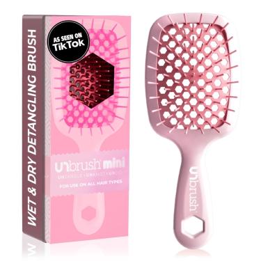 Imagem de Escova Detangler fhi Heat UnBrush Mini para todos os tipos de cabelo