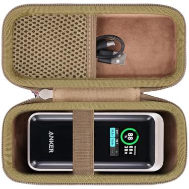 Imagem de khanka Capa para Anker Prime Power Bank 12000mAh 130W/20000mAh 200W, apenas capa (capa dourada)